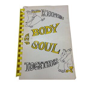 Vintage 1973 Hopkinton NH St Andrews Church Cookbook Keeping Body Soul Together